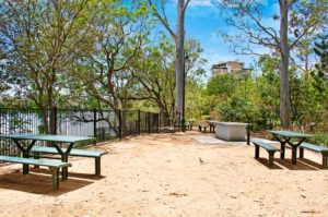 St Lucia public Barbecue area